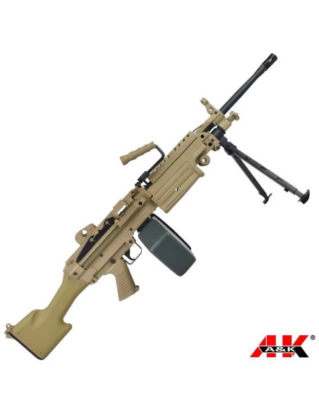 ak-m249-mk2-rifle-electrico-metalico-tan-mira-detalle