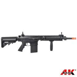 RIFLE ELÉCTRICO A&K SR-25 NEGRO - AirSoftYecla.es