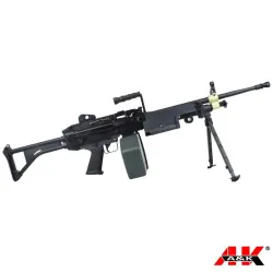 RIFLE ELÉCTRICO A&K M249-MK1 VERSIÓN METAL