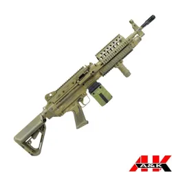 RIFLE ELÉCTRICO A&K MK46 EVO BATTLE WORN - airsoftyecla.es