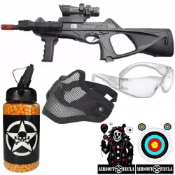 KIT COMPLETO RIFLE DE MUELLE (8901A) - AirSoftYecla.es