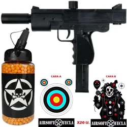 KIT COMPLETO RIFLE MUELLE UCI 275MM - AirSoftYecla.es