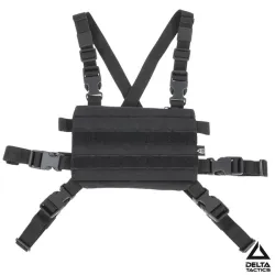 CHEST RIG V2 BLACK SPEEDSOFT - DELTA TACTICS