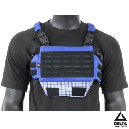 CHEST RIG V1 SPEEDSOFT BLUE - DELTA TACTICS - AirsoftYecla.es