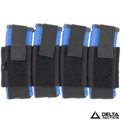 PORTACARGADORES CUADRUPLE M4 SPEEDSOFT BLACK - DELTA TACTICS