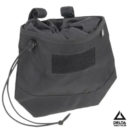 DROP POUCH BLACK SPEEDSOFT - DELTA TACTICS - AirsoftYecla.es