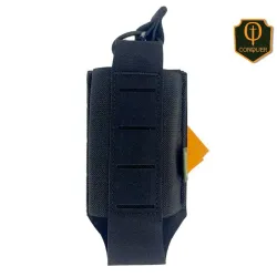 POUCH SIMPLE RIFLE CONQUER TEGRIS - BK - AirSoftYecla.es