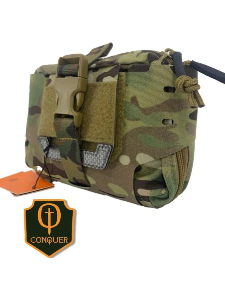 pouch-simple-conquer-tegris-9mm-negro-detalle-cierre