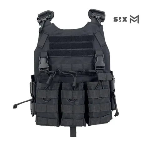 CHALECO SIXMM FCS - BK - AirsoftYecla.es