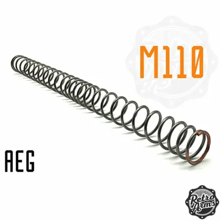 Muelle AEG M110 RetroArms SiCr con bobinado progresivo