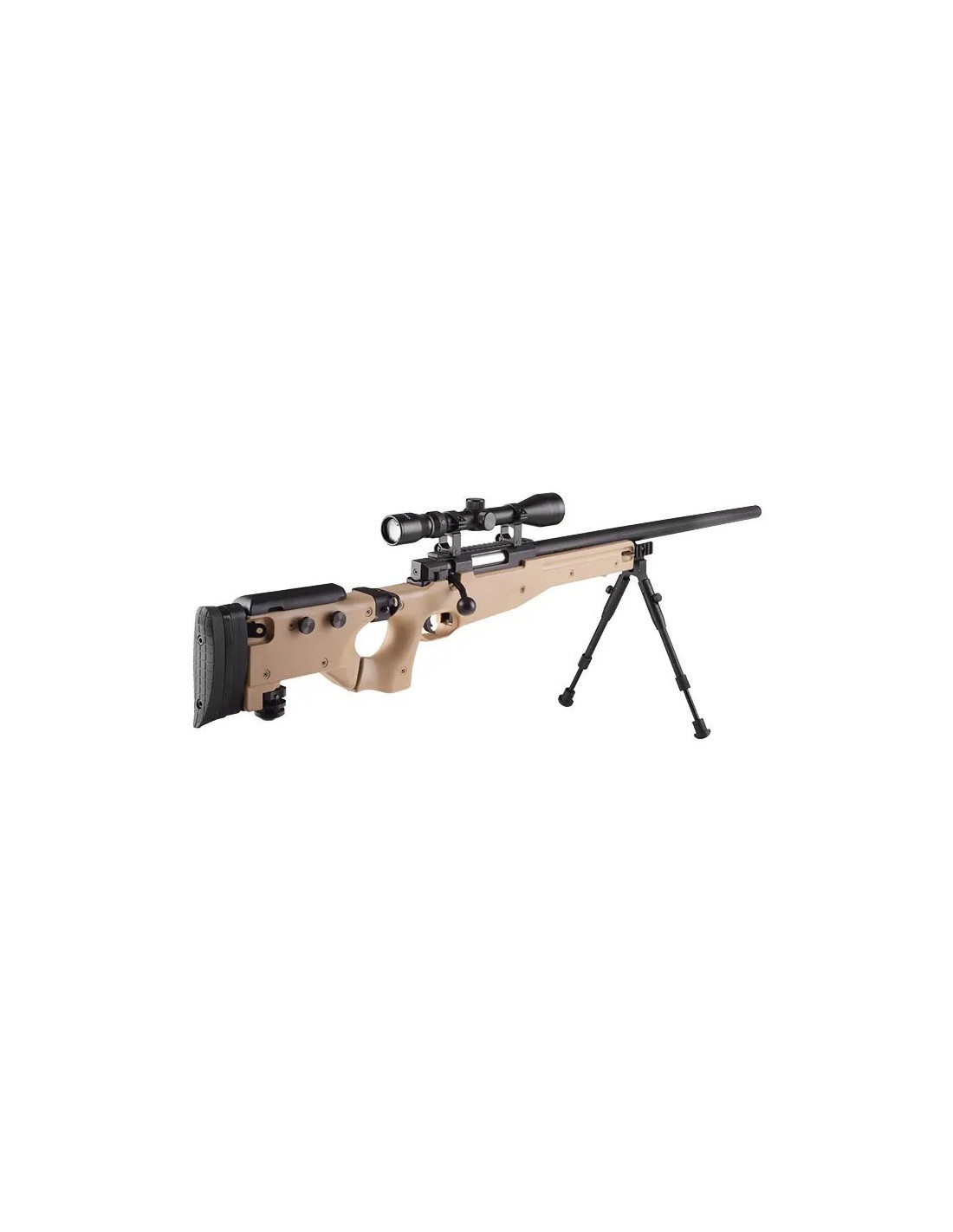 Mauser L96 Culata Plegable Tan