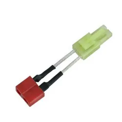 Conector T-Plug a Tamiya Pequeña Macho - AirsoftYecla.es