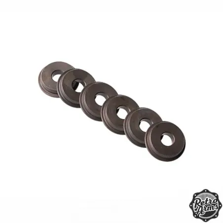 Casquillos 8 mm CNC de perfil bajo de 3 mm - RetroArms