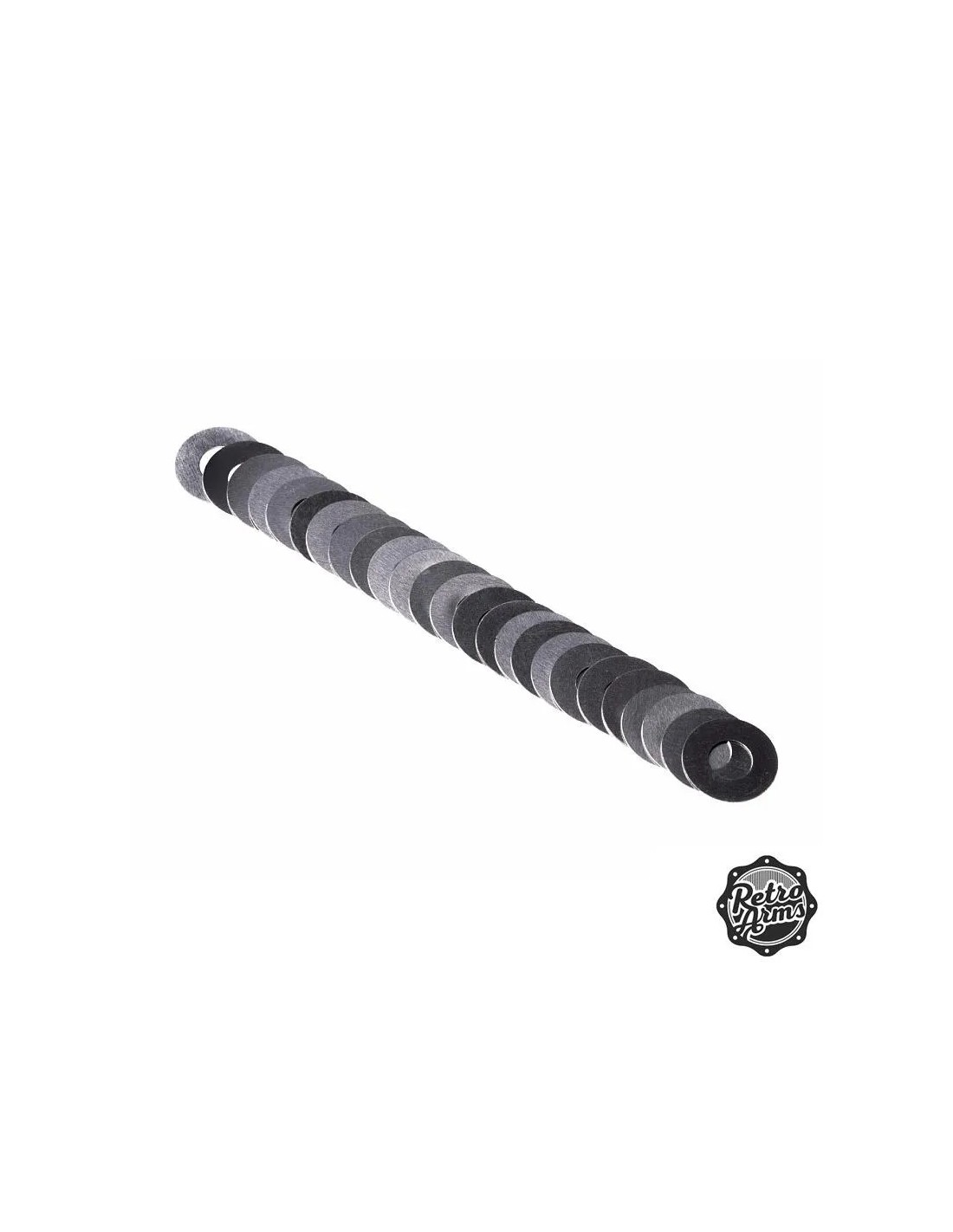 ARANDELAS DIÁMETRO 4 MM ESPESOR 0,05 MM ACERO INOXIDABLE