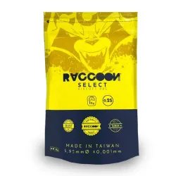 BOLAS RACCON SELECT 0.25G - 1KG - AirSoftYecla.es