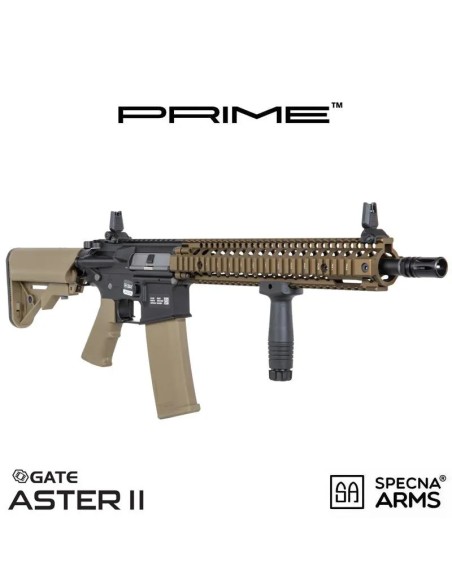 specna-arms-daniel-defense-mk18-prime-aster-ii-bronze-motor-brushless-front-view