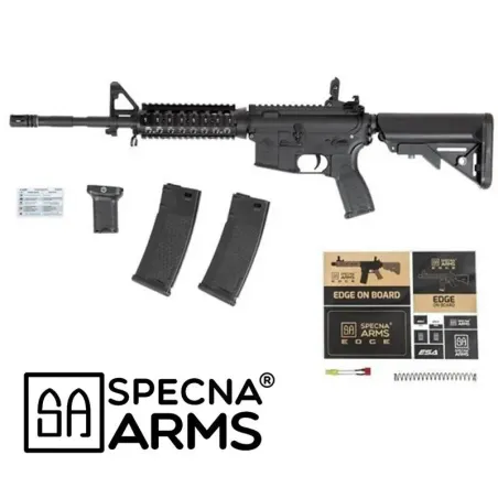 Specna Arms SA-E03 EDGE RRA Carbina Negra - AirsoftYecla.es