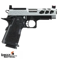 RÉPLICA STRYK HI-CAPA 4.3 PLATEADA - LANCER TÁCTICAL - AirSoftYecla.es