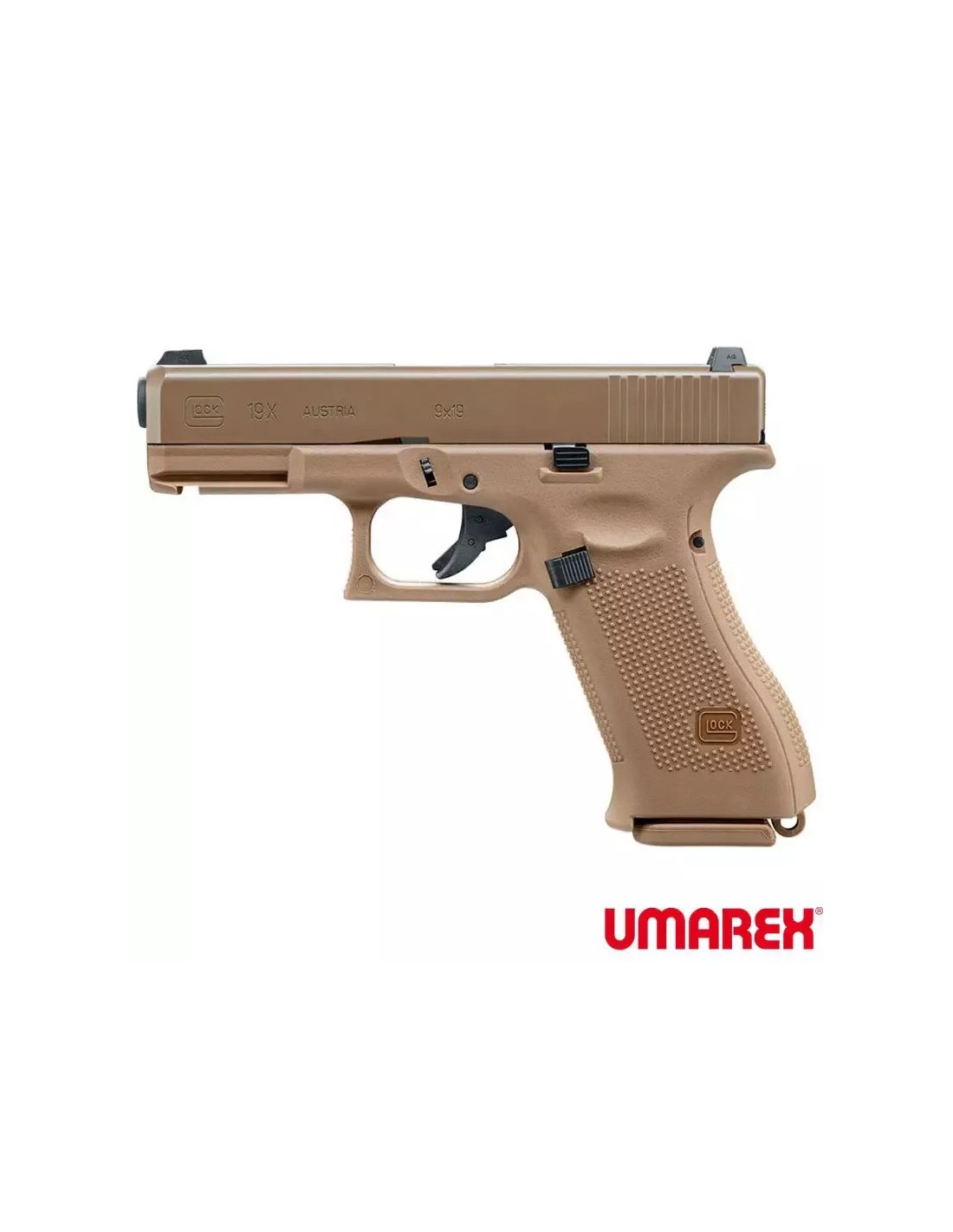Glock 19X Tan