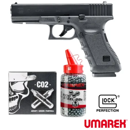 Kit Glock 17 Umarex 4.5 mm CO2 -  AirsoftYecla.es