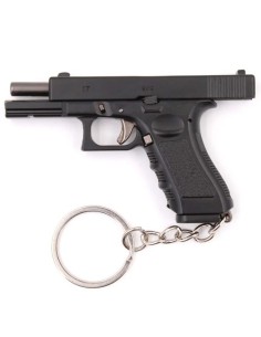 llavero-pistola-g17-7cm-plata-tamano-real 2