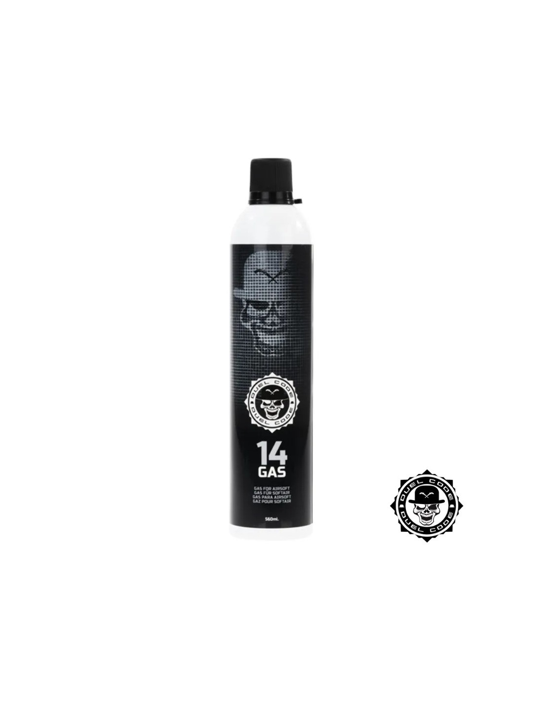 GAS GREEN GAS 14KG 560ML LUBRICADO PARA RÉPLICAS GBB