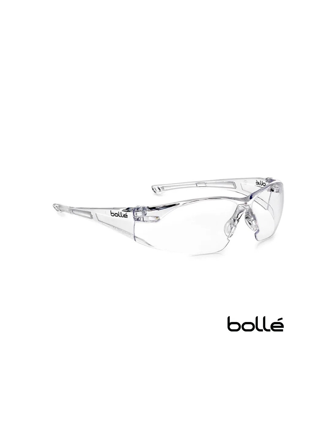 Gafas de protección ocular deportivas antivaho antirrayaduras con puente nasal ajustable y patillas ultraflexibles
