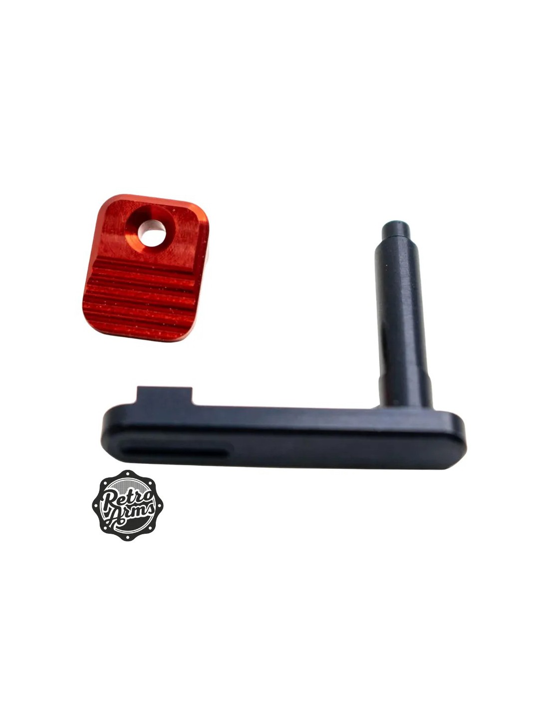 LIBERADOR DE CARGADOR AR15 Rojo