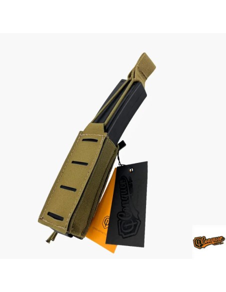 portacargador-tactico-pistola-tan-conquer-simple-molle-uso-campamento