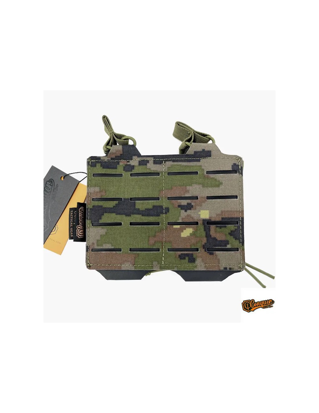 Portacargador doble para fusil M4 y M16 perfil bajo Molle Shadow Warrior