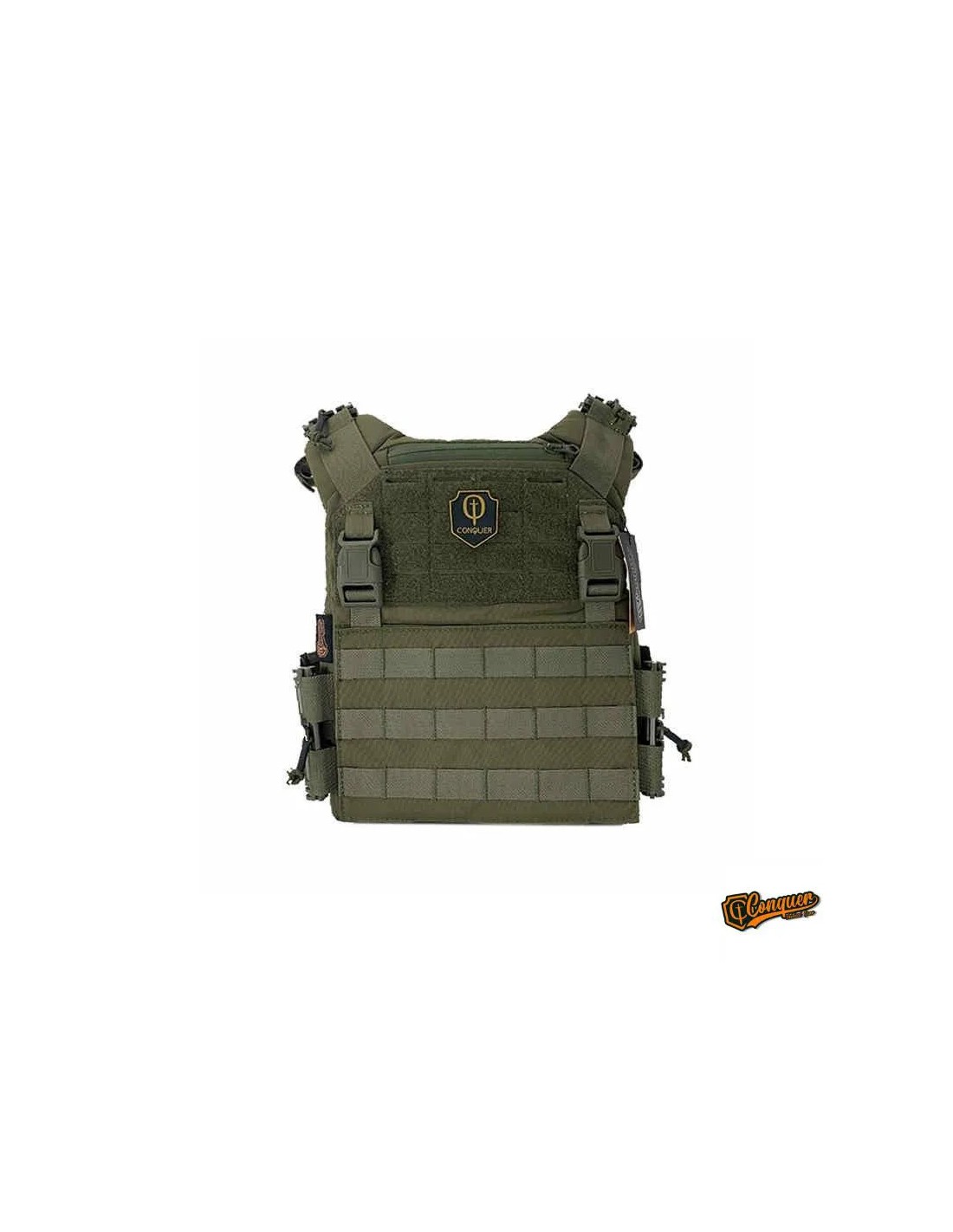 Chaleco táctico modular MOLLE con portacargadores Ranger
