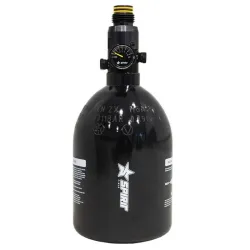 Botella HPA spirit field 0.4l 3000 psi 26CI negra