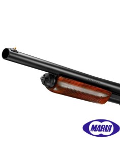 escopeta-tokyo-marui-m870-mango-madera-detalle 2