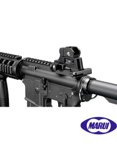 escopeta-tokyo-marui-m870-marron-negra-vista-lateral 2