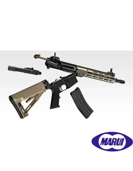 fusil-tokyo-marui-mtr16-gas-vista-superior-negro-dorado