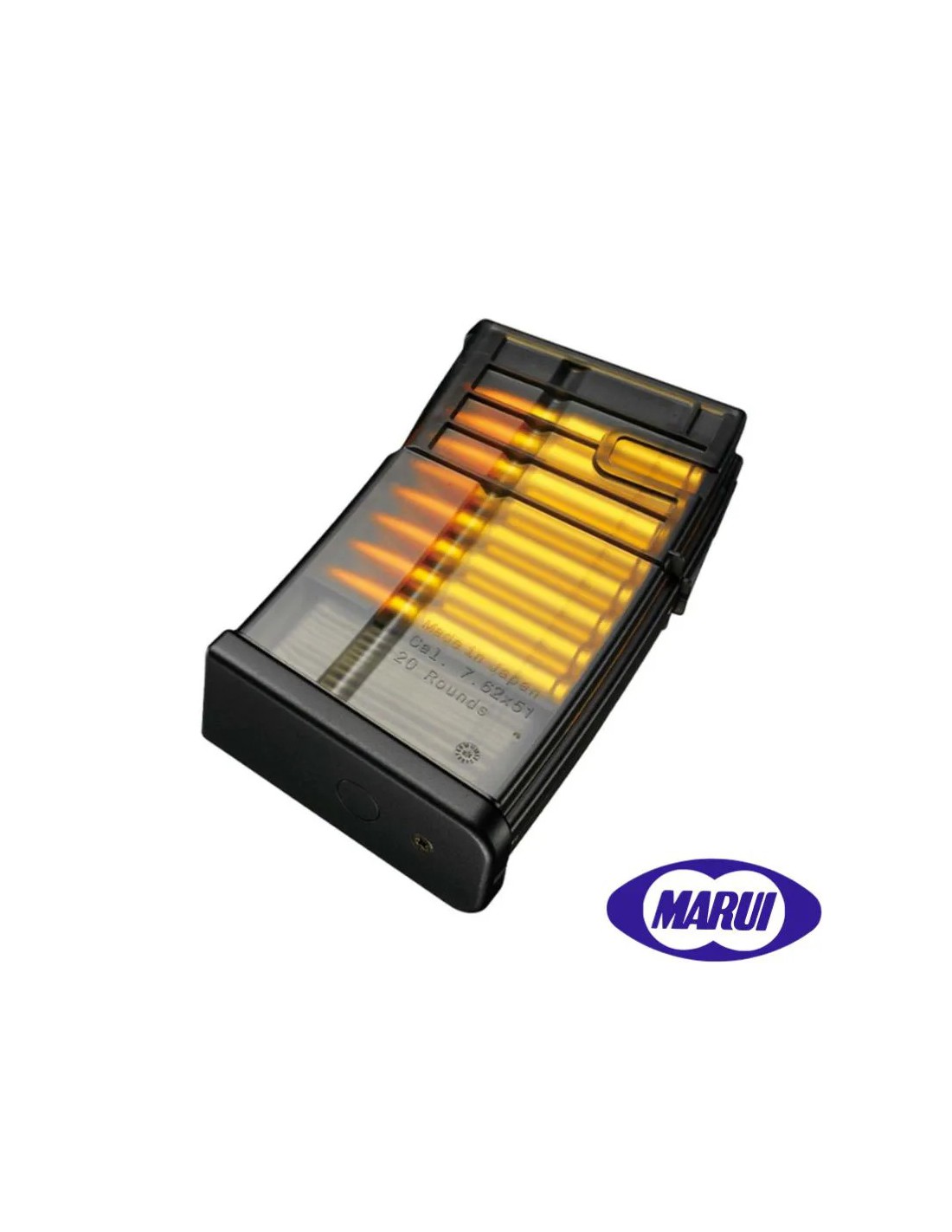 CARGADOR HK417 70 RONDAS POLÍMERO TRANSPARENTE
