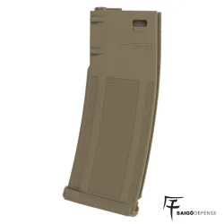 CARGADOR POLIMERO AEG M4 130RDS TAN - SAIGO DEFENSE