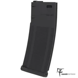 Cargador AEG M4 130RDS Negro - Saigo Defense | AirsoftYecla