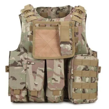 Chaleco FSBE Multicam | MOLLE Completo y Ajustable