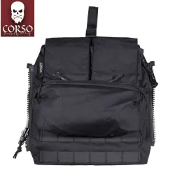 BACK PANEL BUCCANNER MK1 CORSO - BLACK - AirSoftYecla.es