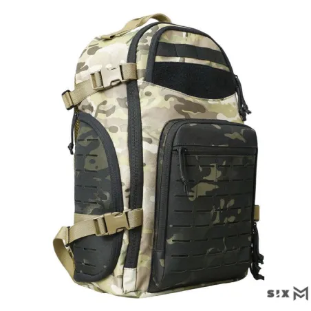 Mochila SIXMM DG Backpack 40L Multicam | Corte láser y táctica premium
