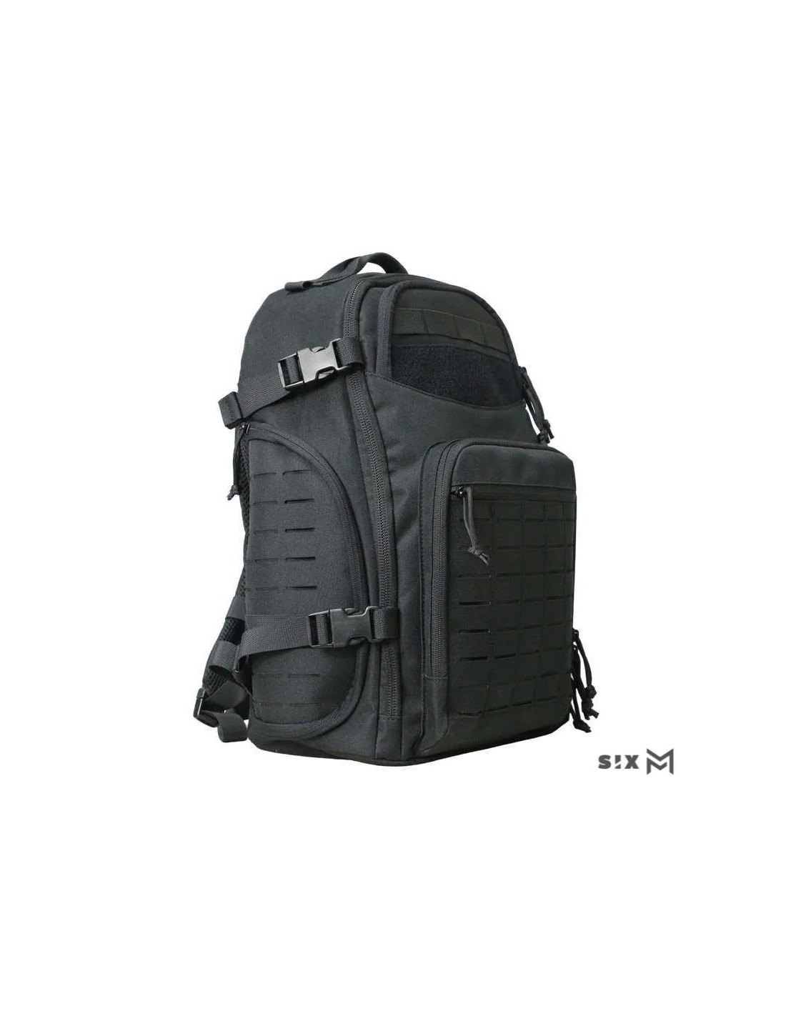 Mochila táctica 40 L corte láser MOLLE tirantes acolchados respaldo ergonómico y cinturón lumbar