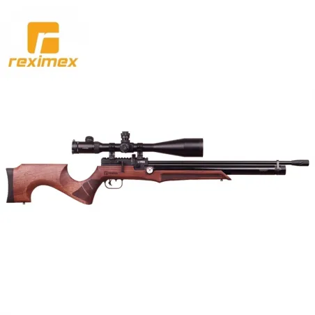 Carabina PCP Reximex Lyra Madera cal. 5,50mm. 24J - AirsoftYecla.es