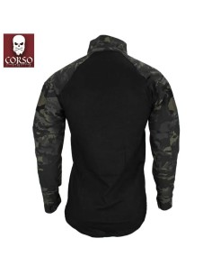 camiseta-combate-blackbeard-corso-black-manga-izquierda 2