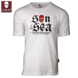 CAMISETA CORSO SON OF THE SEA BLANCA - AirSoftYecla.es