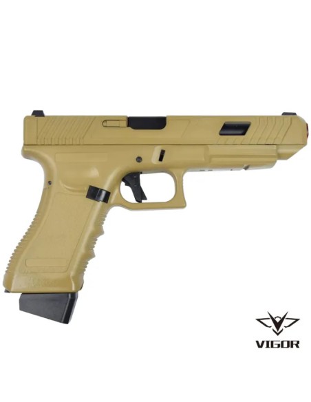 pistola-glock-34-blowback-gas-tan-vigor-frontal