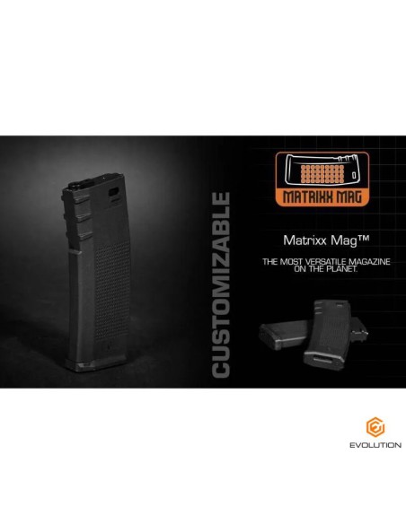cargador-evolution-140rd-mid-cap-negro-m4-vista-superior