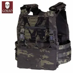 CHALECO CORSO DRAKE MK2 MULTI BLACK - AirSoftYecla.es