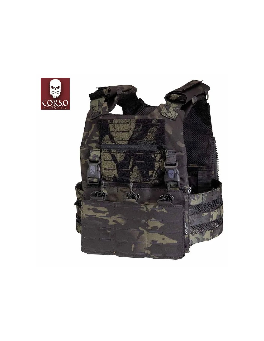 CHALECO PORTA PLACAS MODULAR DRAKE MK2