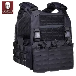 CHALECO CORSO DRAKE MK2 BLACK - AirSoftYecla.es